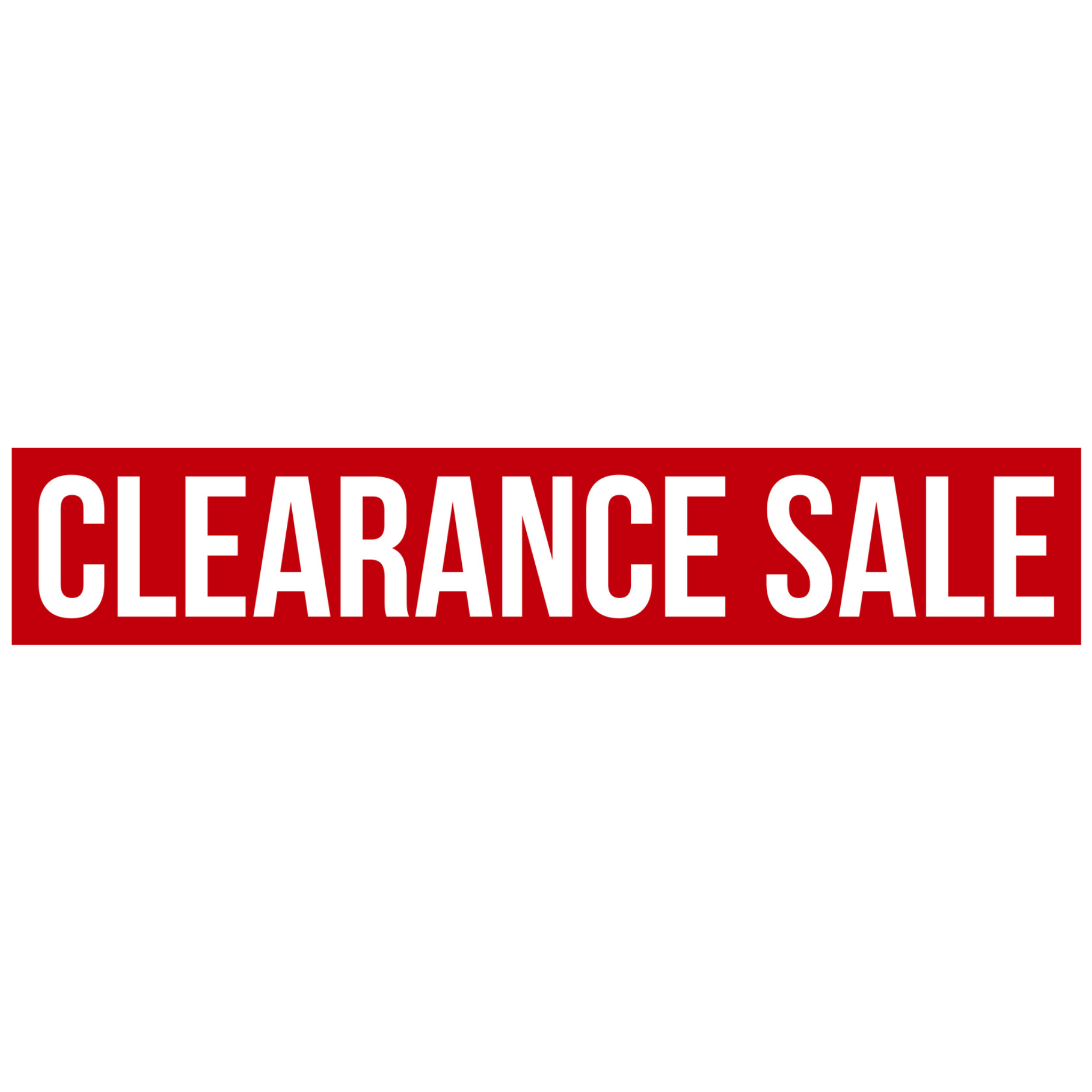 Clearance Items