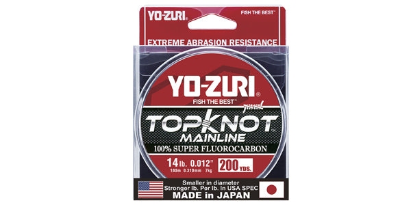 Yo-Zuri Topknot Fluorocarbon Line 200yd