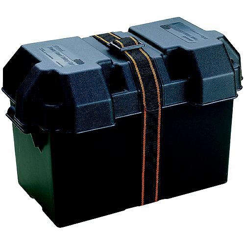 Attwood Black Vented Battery Box Fits Group 29/31