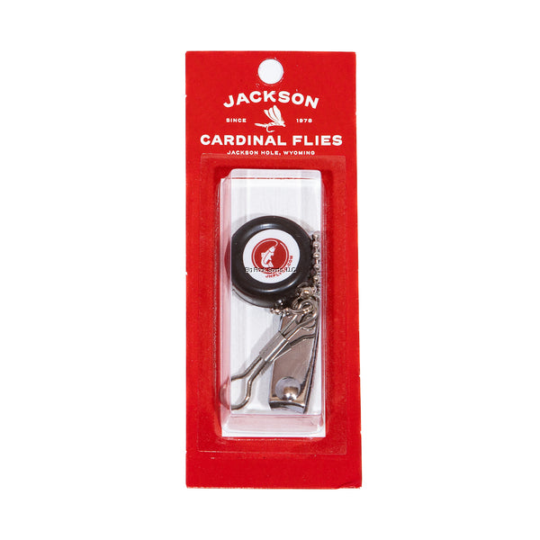 Jackson Cardinal Vest Reel & Clipper