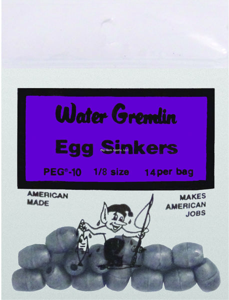Water Gremlin Egg Sinkers