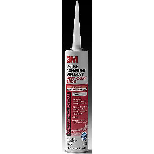 3M 10oz Cartridge White Fast Cure