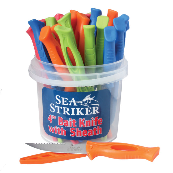 Sea Striker 4" Bait Knife w/Sheath