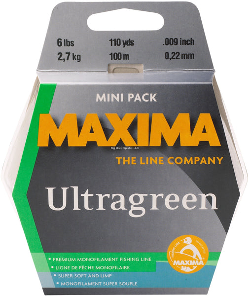 Maxima MMG Ultragreen Monofilament Line Mini 110yd