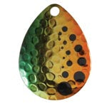 Fish Eye #5 Colorado Hammer Nickel Dyed Dot 2-Pack