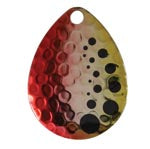 Fish Eye #5 Colorado Hammer Nickel Dyed Dot 2-Pack