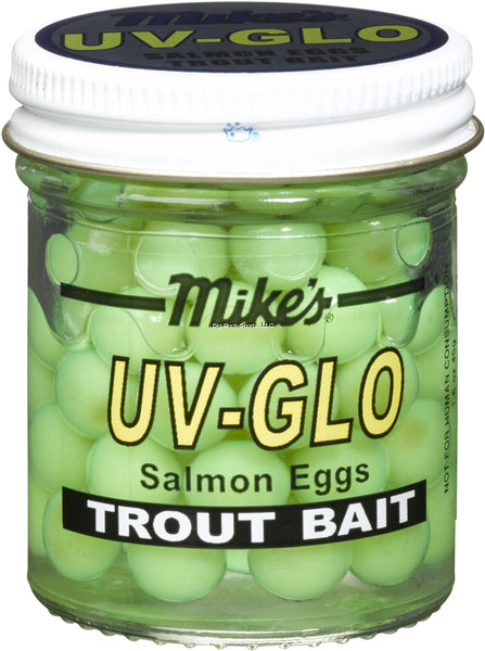 Atlas-Mike's UV Glo Salmon Eggs 1.1 oz Jar