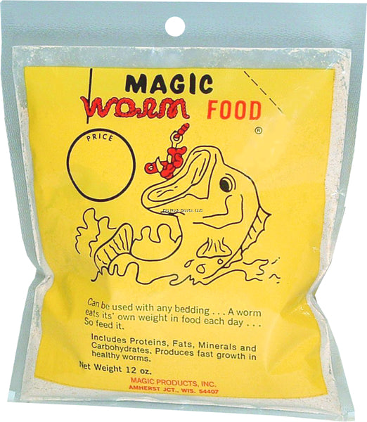 Magic Worm Food 12oz Bags