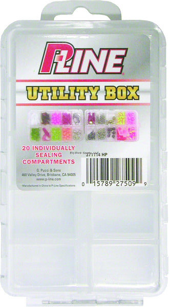 P-Line Utility Box with 20 Self Sealing Compartments