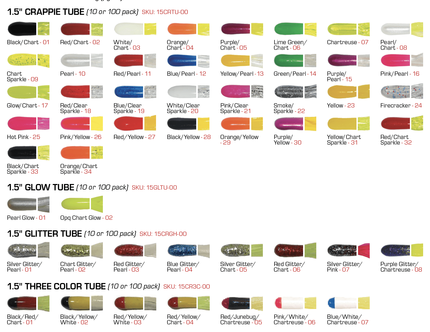 Big Bite Baits Crappie Tube