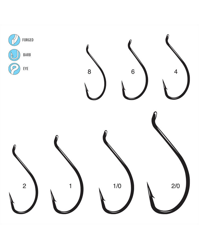 Gamakatsu Walleye Wide Gap Hooks
