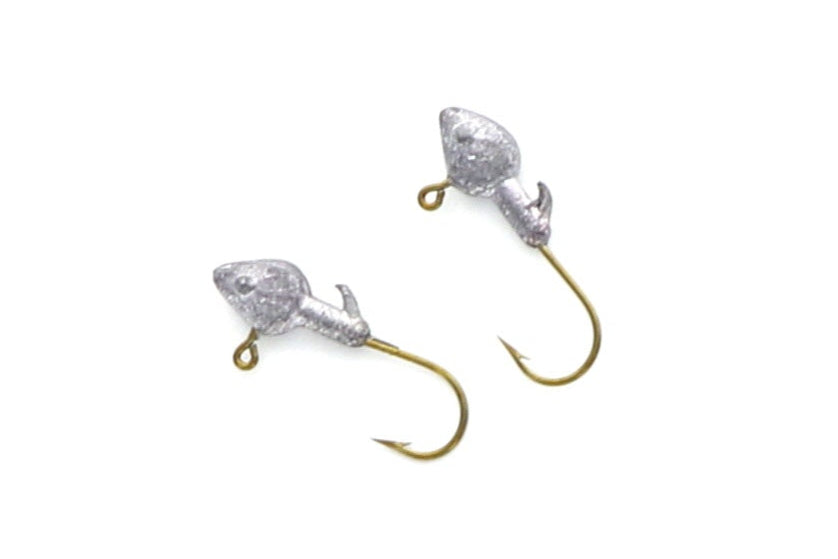 Jerry's Unpainted Minnow Head Jig