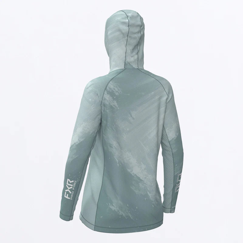 FXR Womens Derby Swell AIr UPF Pullover Hoodie