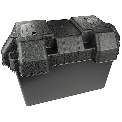 Seachoice Standard Marine Battery Box with Strap & Mounting Kit Fits Group 27