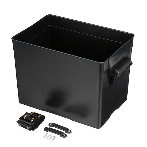Seachoice Standard Marine Battery Box with Strap & Mounting Kit Fits Group 24