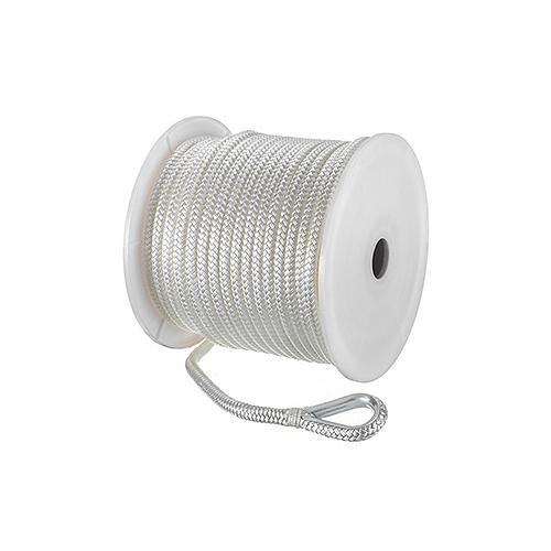 Seachoice White Double Braid Nylon Anchor Line