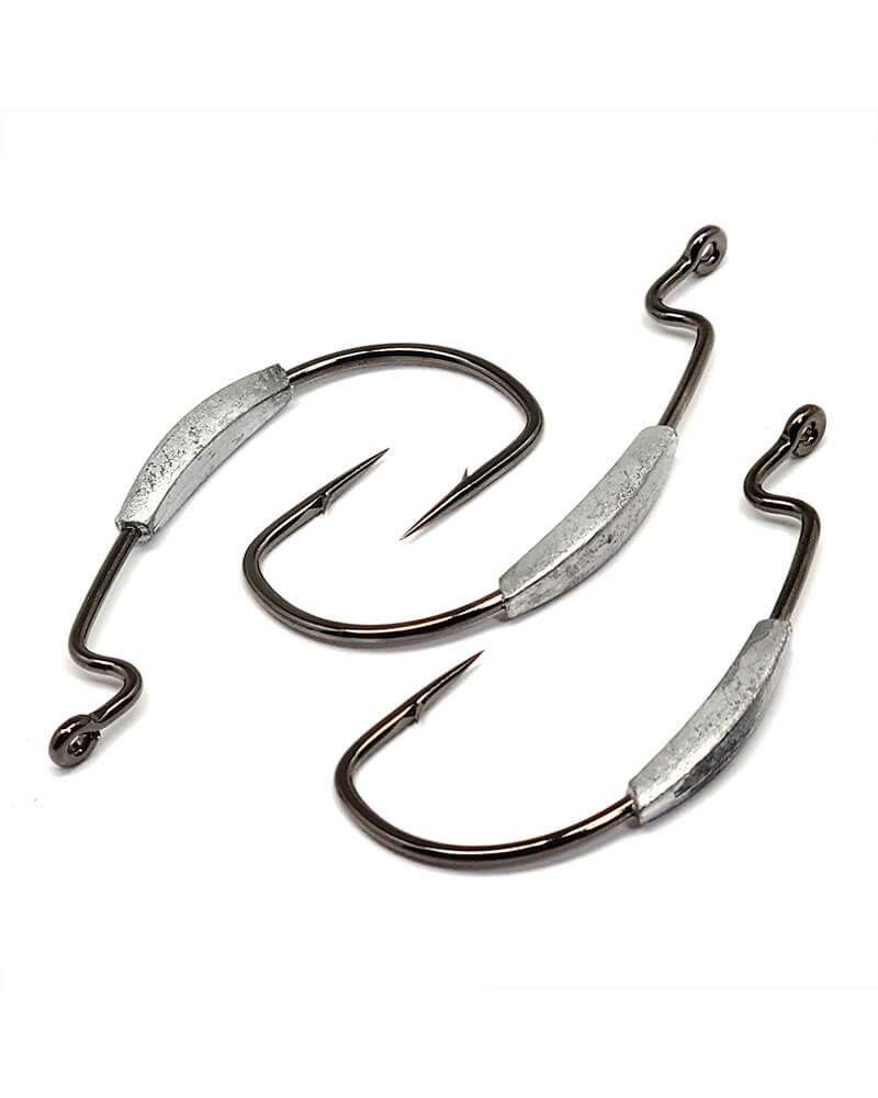 Gamakatsu Superline Weighted Worm Hooks