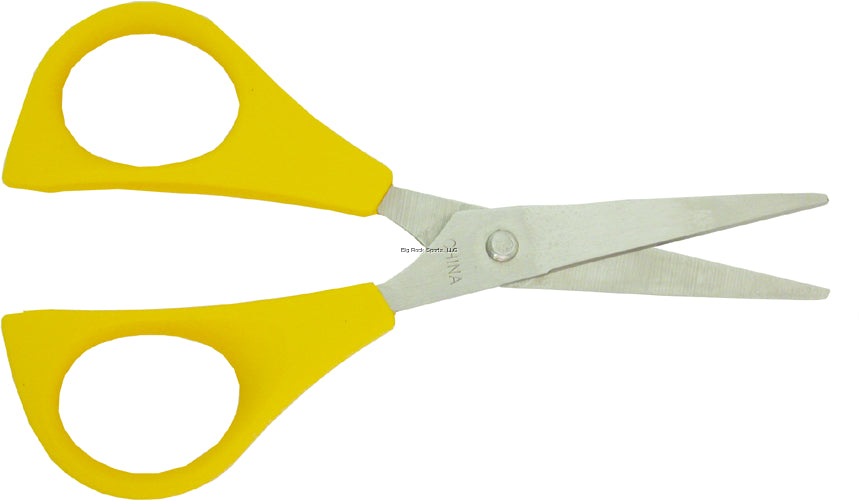 Calcutta Braid Scissors 4" Stainless Serrated Blades (D)