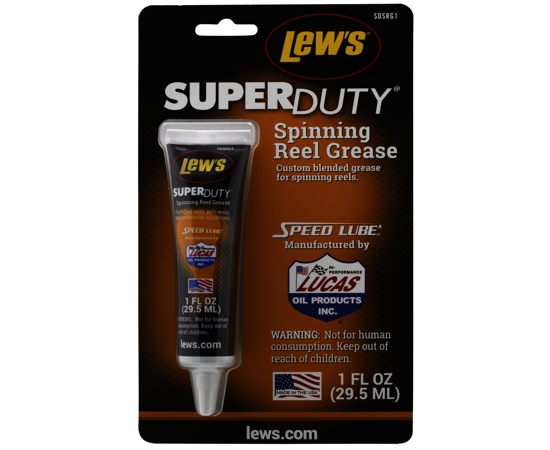 Lews Super Duty Spinning Reel Grease