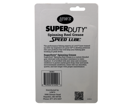 Lews Super Duty Spinning Reel Grease