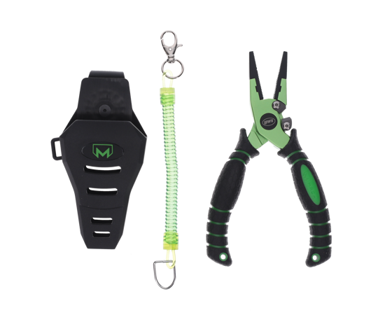 Lews MACH 7" Side Cutter Plier with Lanyard and Sheath