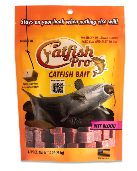 Catfish Pro Catfish Bait 10 oz. Resealable bag Approx. 80 pieces