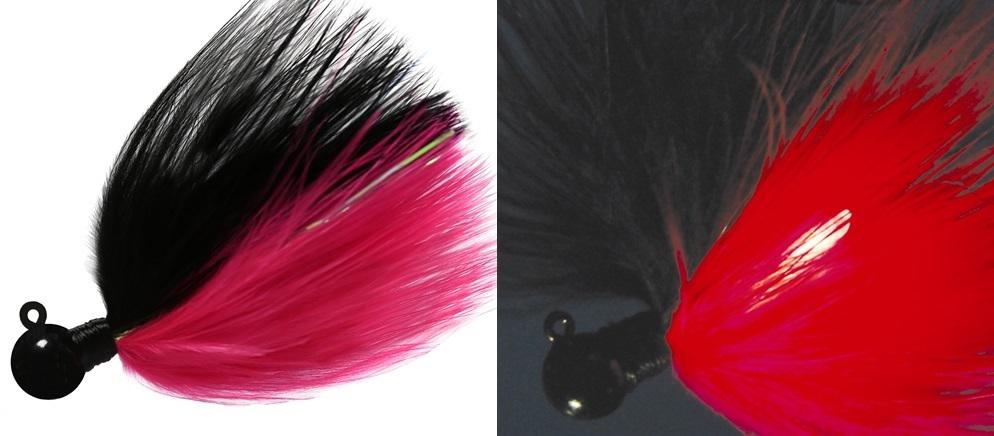 Aerojig Marabou Fire Flies Flash Jig