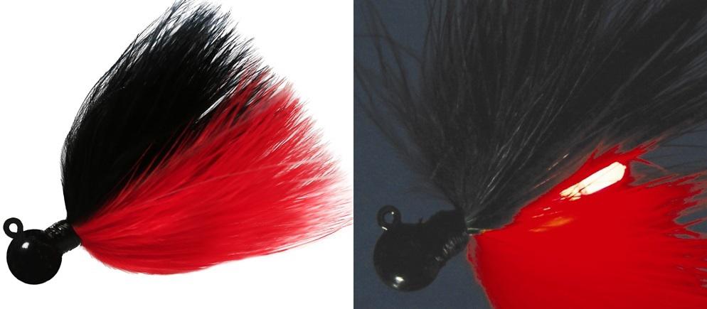 Aerojig Marabou Fire Flies Flash Jig