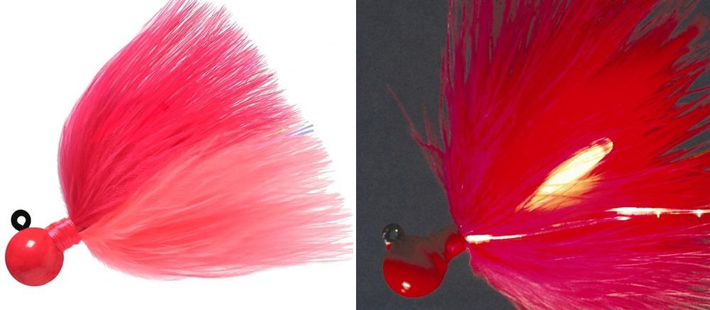 Aerojig Marabou Fire Flies Flash Jig
