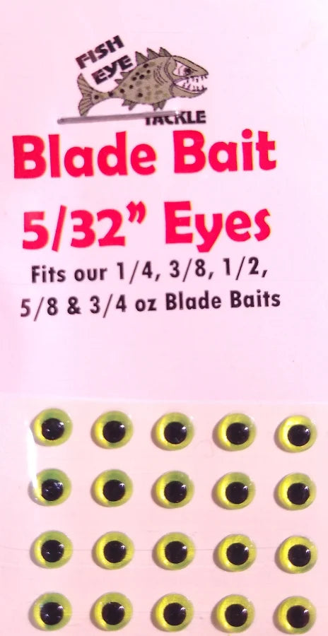 Fish Eye 3D Eyes 20-Pack