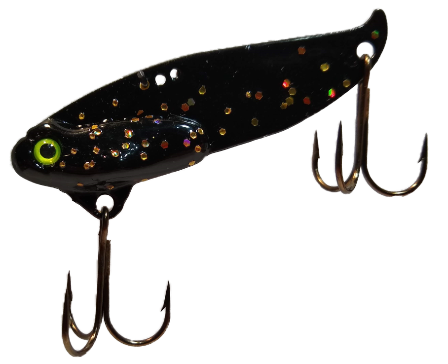Fish Eye Powder Coated Blade Baits with 3 Decal Pairs
