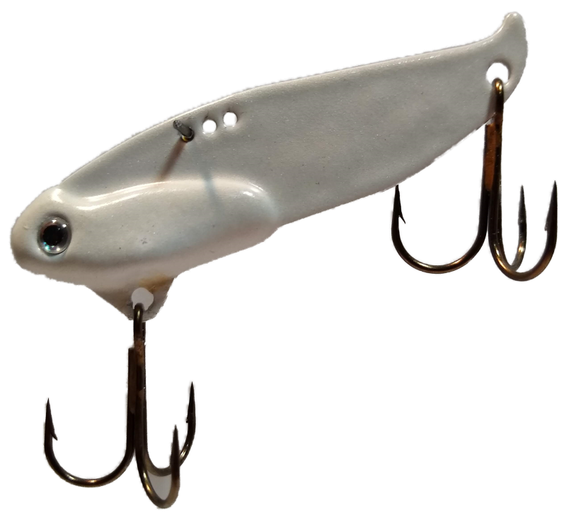 Fish Eye Powder Coated Blade Baits with 3 Decal Pairs