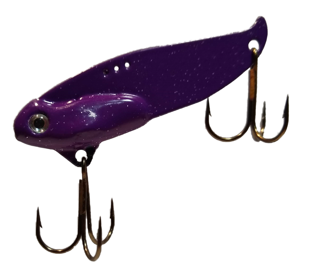 Fish Eye Powder Coated Blade Baits with 3 Decal Pairs