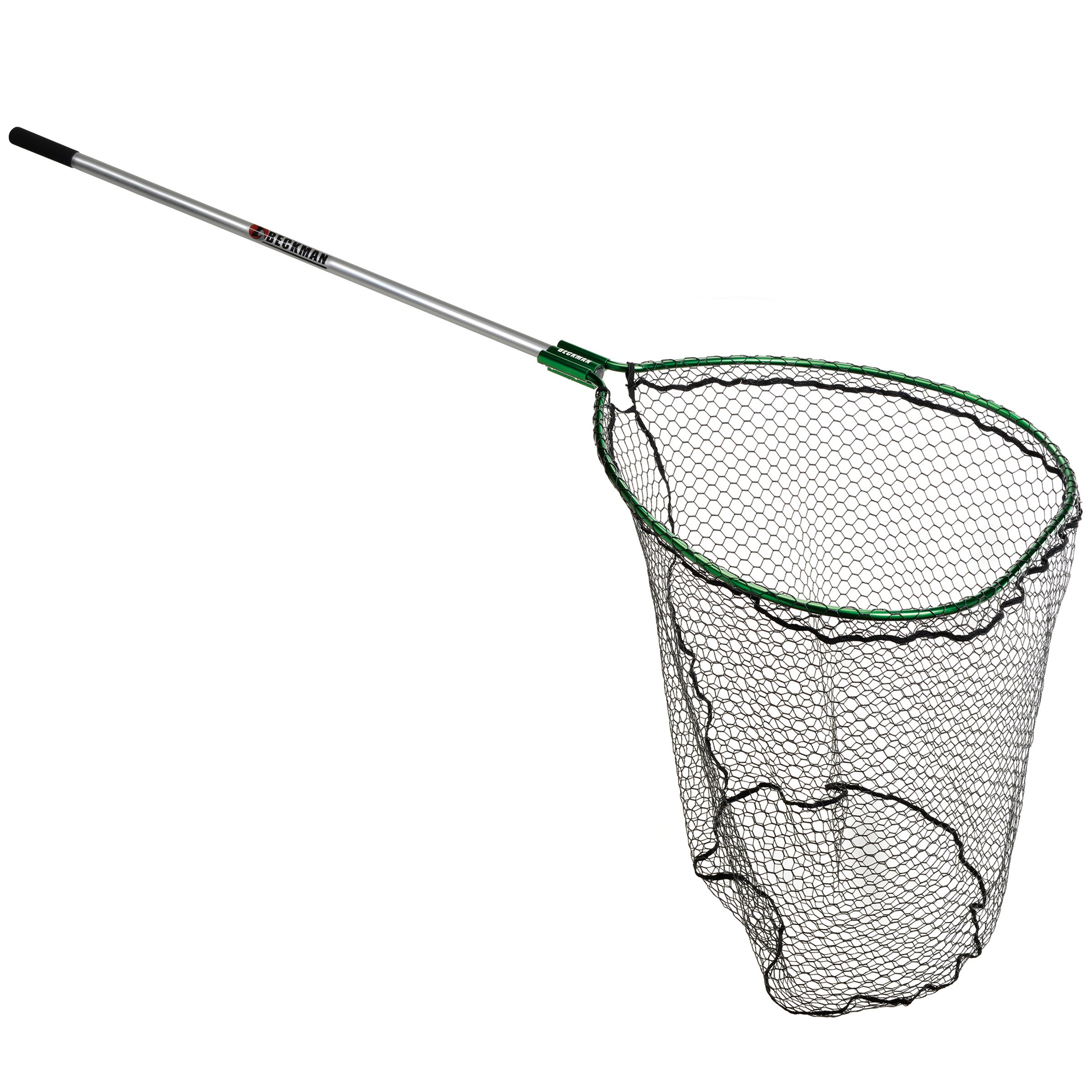 Beckman 31" X 36" Coated Net with 6' Handle Green/Silver Frame