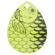 Fish Eye #4 Colorado Fish Scale Blades 3-Pack