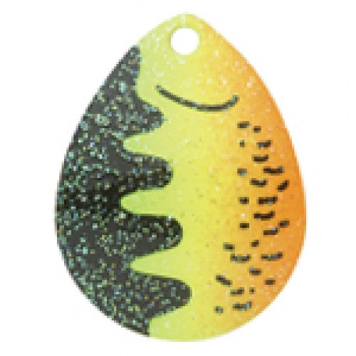 Fish Eye #6 Colorado Perch Crystal Blades 2-Pack