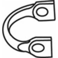 Fish Eye Nickel Stirrup Clevises