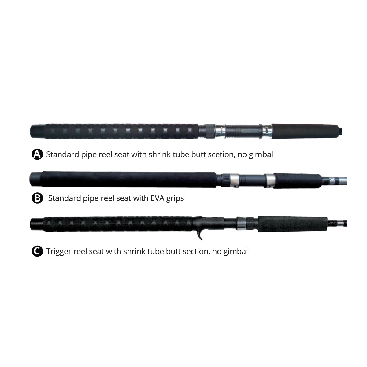 Okuma Classic Pro GLT Downrigger Rods