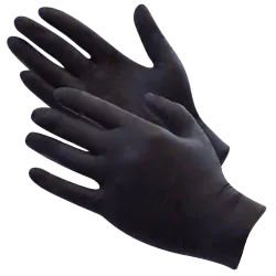 CWC ProTact - 5 Mil Black Nitrile Gloves