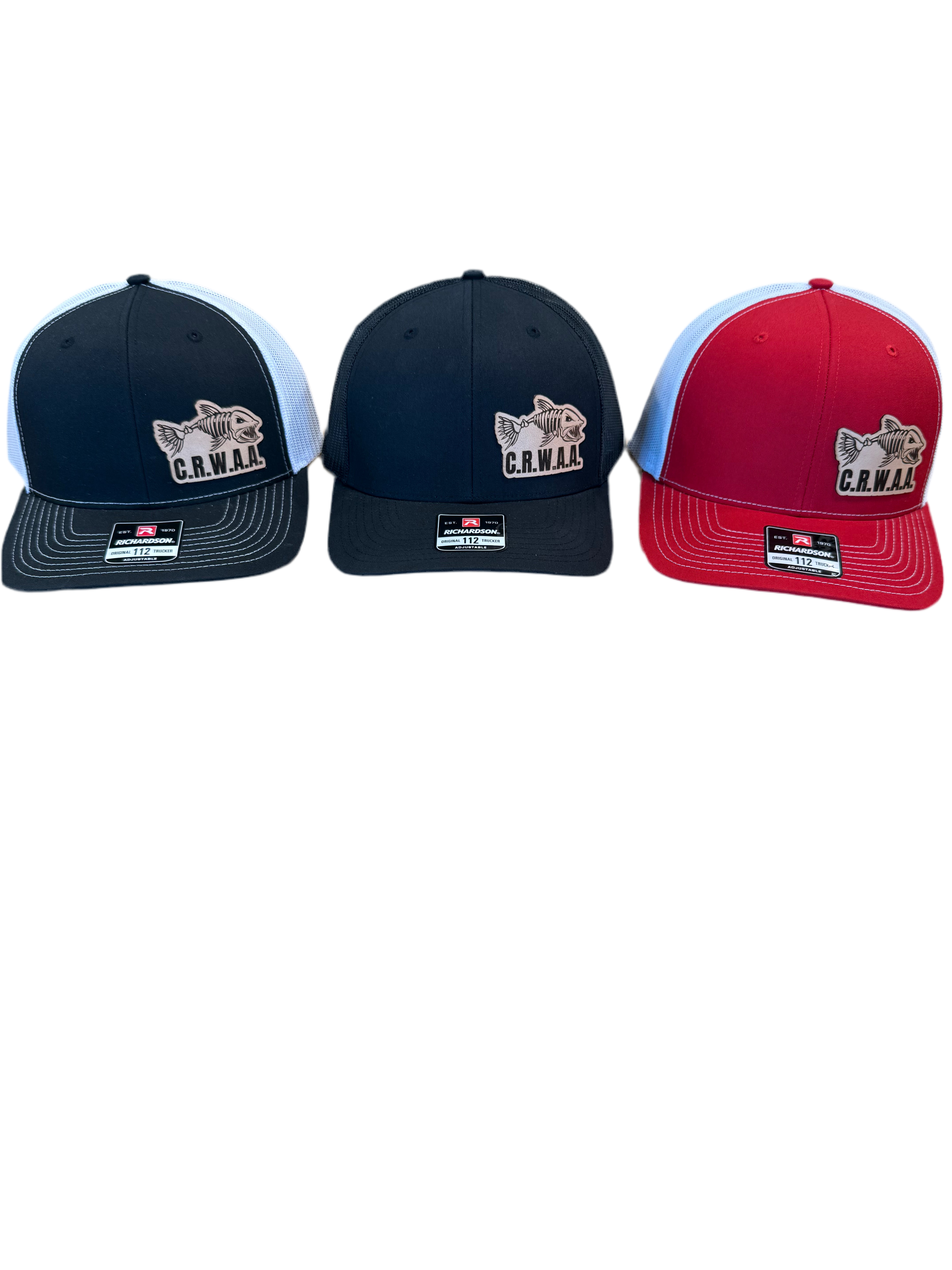 Richardson 112 Trucker Hat with CRWAA Logo