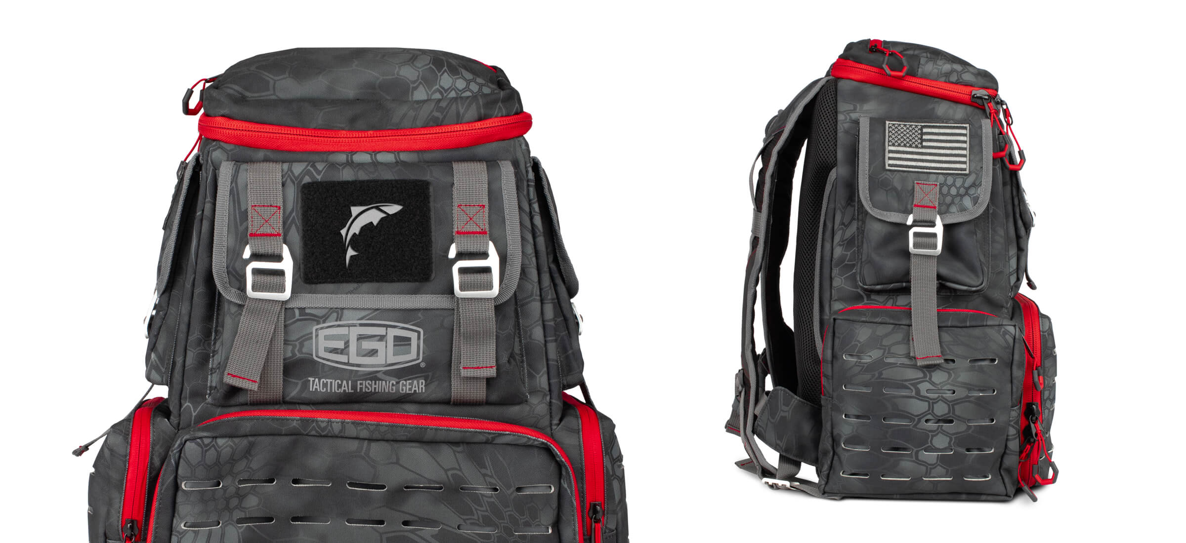EGO Kryptek Tackle Box Back Pack