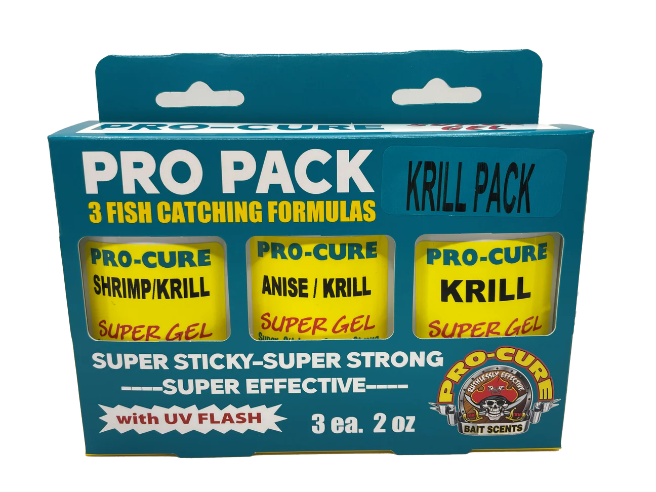 Pro-Cure G3 Pro Pack Value 3 Pack Super Gels 2oz