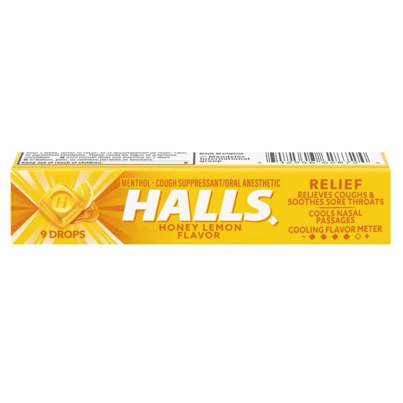 Hall's Honey Lemon Cough Drops