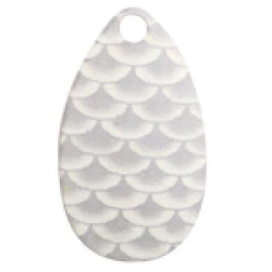 Fish Eye #5 Indiana Silver Scale Blades 3-pack