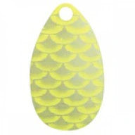 Fish Eye #5 Indiana Silver Scale Blades 3-pack