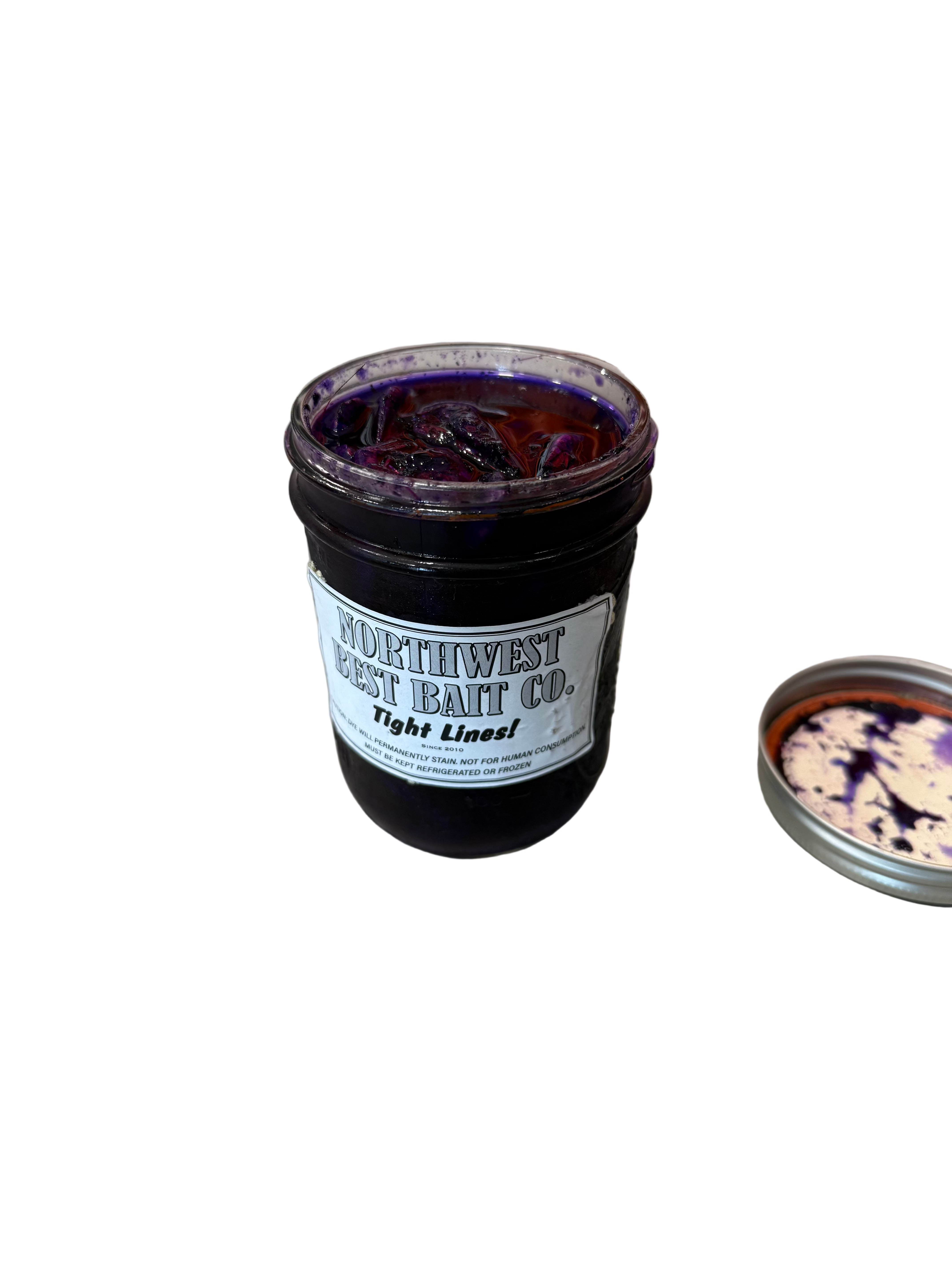 Northwest Best Bait Purple Coon Shrimp Pint Jar