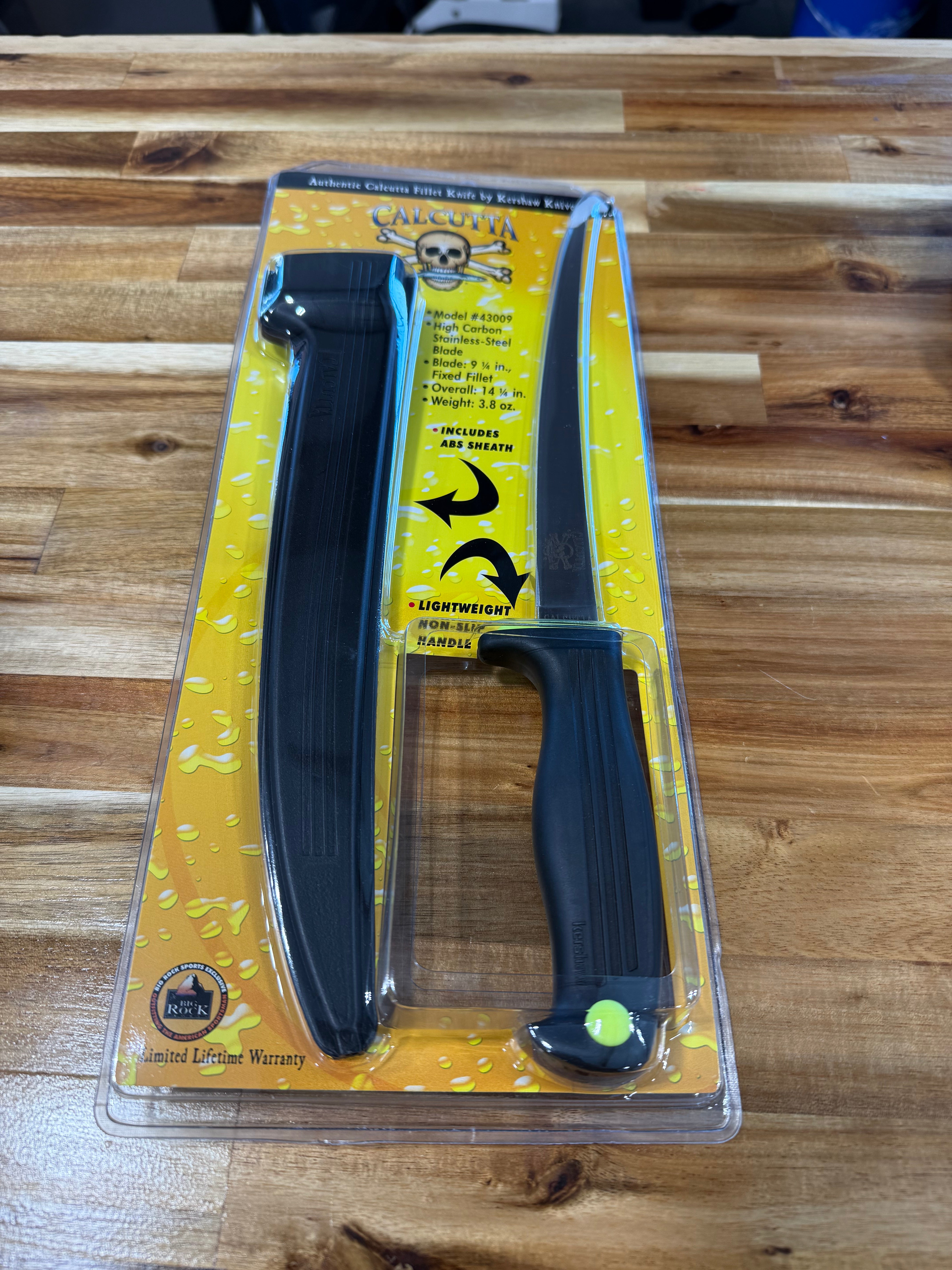Calcutta 9-1/4" Fillet Knife With Sheath