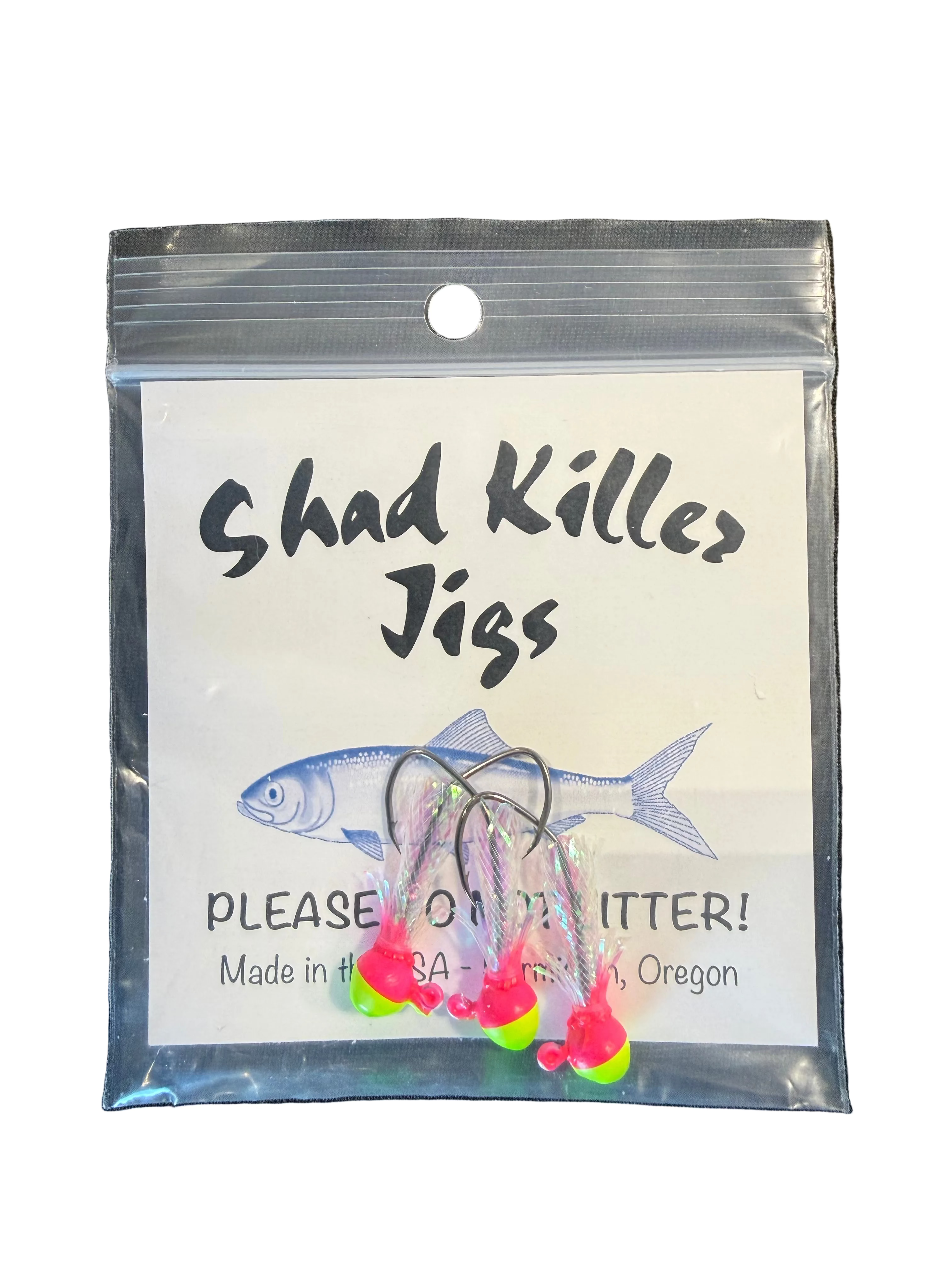 Shad Killer Jigs 1/16oz
