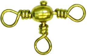 Pucci Brass Crossline Swivels