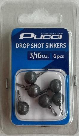 Pucci Drop Shot Sinkers